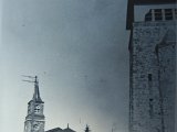 210- de nieuwe en oude kerk in 1926.JPG